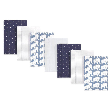 Hudson Baby Unisex Baby Cotton Flannel Burp Cloths
