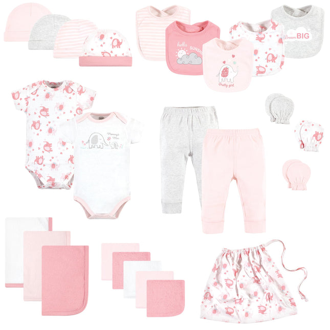 Luvable Friends Baby Boy Set, Girl Basic Elephant,