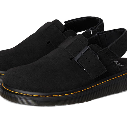 Dr. Martens Women's Jorge Ii Mule, Black Eh Suede,