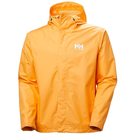 Helly Hansen Mens Seven J Jacket, Orange Sorbet, L
