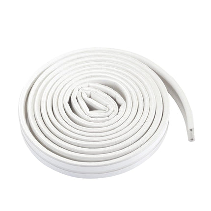 M-D Building Products 2576 M-D 0 All Climate P-Profile Subzero Weather-Strip, 17 Ft L W T, Epdm Rubber, White, 7/32 in. x 3/8 in