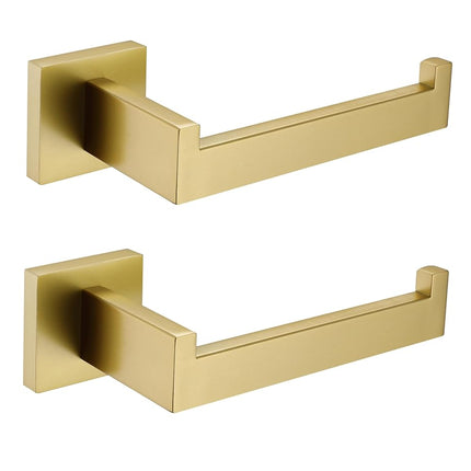 TASTOS Toilet Paper Holder Brushed Gold, Toilet Ti