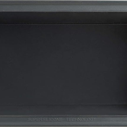 Trudeau Structure Loaf Pan Silicone Bakeware, 8.5" x 4.5", Mint/Black