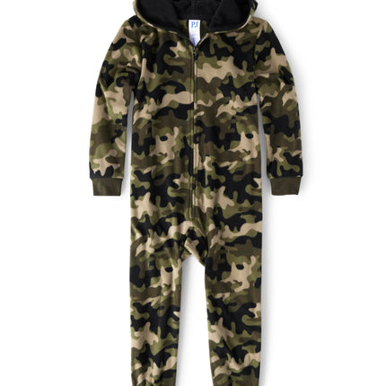The Children's Place Boys One Piece Fleece Pajamas