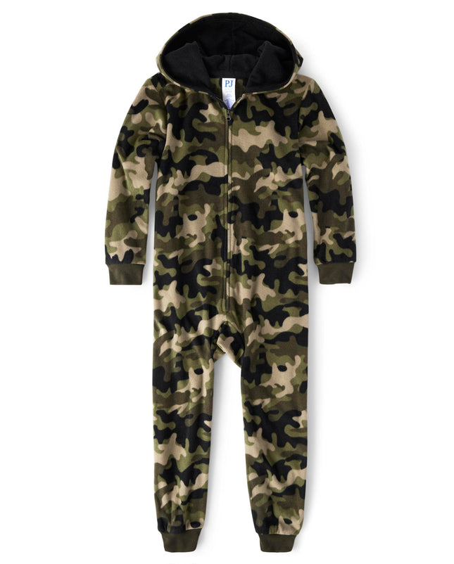 The Children's Place Boys One Piece Fleece Pajamas