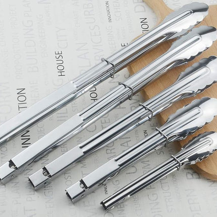 HINMAY Stainless Steel Tongs 9" 9" 12" 12"