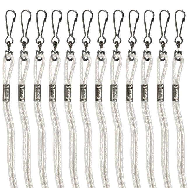 Champion Sports Nylon Lanyards with J-hook Clip, W