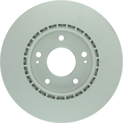 BOSCH 28011553 QuietCast Premium Disc Brake Rotor - Compatible with Select Hyundai Elantra, Elantra Coupe, Elantra GT, Kona, Veloster, Venue; Kia Seltos; FRONT - Single