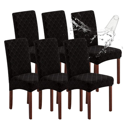 Genina 100% Waterproof Dining Chair Covers, Stretc