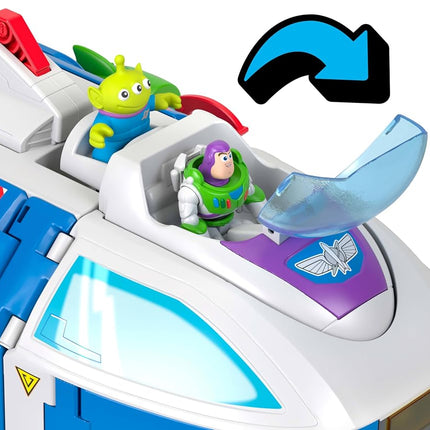 Imaginext Transforming Buzz Lightyear Ship with Figures