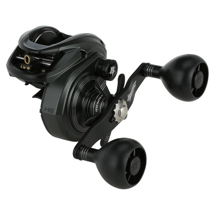 Abu Garcia Beast Low Profile Baitcasting Reel | Freshwater & Saltwater Predator Casting Fishing Reel | Power Stack Carbon Drag | Aluminium Body | 4.8:1 Gear Ratio | 4000 | Left Hand