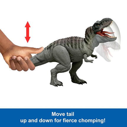 Mattel Jurassic World Rebirth Power Devour Tyrannosaurus Rex Figure