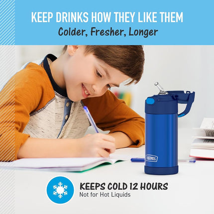 Thermos 12-Ounce Funtainer Bottle, Blue