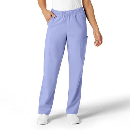 WonderWink Multi-Cargo Pant, Ceil Blue, 4X-Large