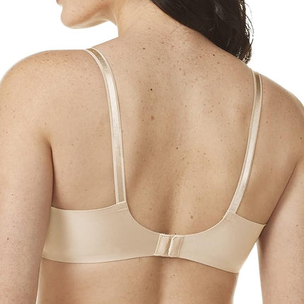 Warner's Women's Blissful Benefits Side Smoothing Wirefree Bra, Butterscotch, 36D