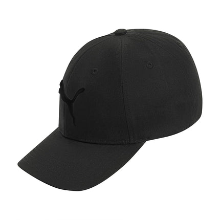 PUMA Men's Puma Evercat Icon Snapback Baseball Cap, Black, One Size UK