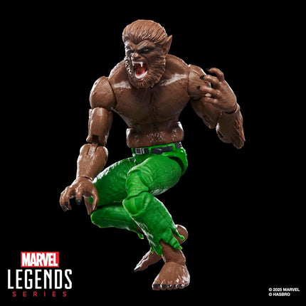 Marvel Legends Series Werewolf By Night Marvel Comics Action Figure, Dark Blue-grey