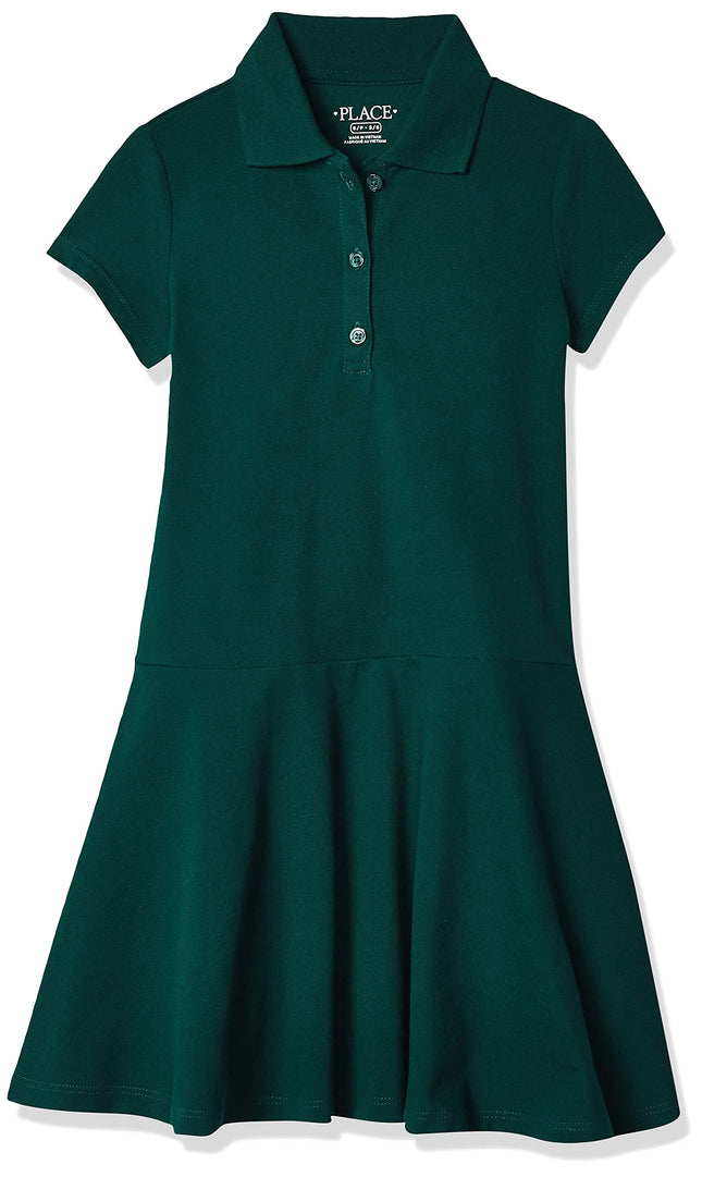 The Children's Place Girls Short Sleeve Picque Pol