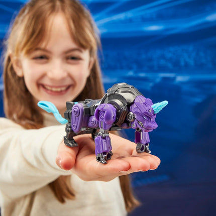 Transformers One Robot Battlers Alpha Trion, 4.5-Inch Robot Action Figure, Interactive Toys for Boys and Girls Ages 6 and Up
