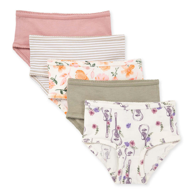 Burt's Bees Baby Toddler Girls' Underwear, Organic