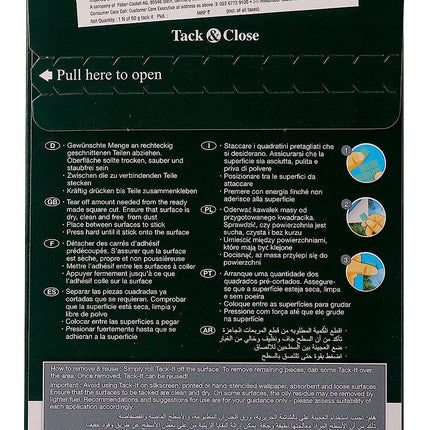 Faber-Castell Tack-It - 90 unidades (Verde Claro)