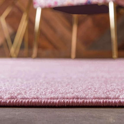 Unique Loom Trellis Frieze Collection Lattice Moroccan Geometric Modern Pink Area Rug (3' 3 x 5' 3)