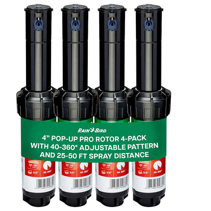 Rain Bird Rotor Heads 5000 Rotor Sprinkler Heads. 4-Pack