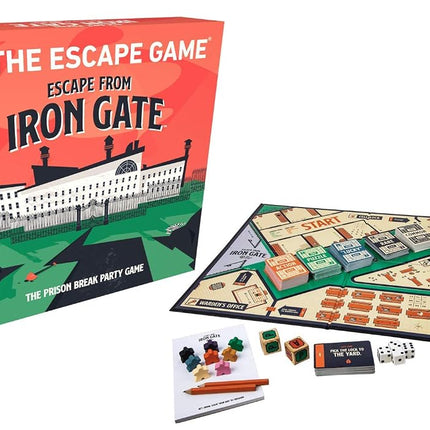 The Escape Game: Escape from Iron Gate | Goliath Games | Family Games | For ages 13+ | For 3-8 players