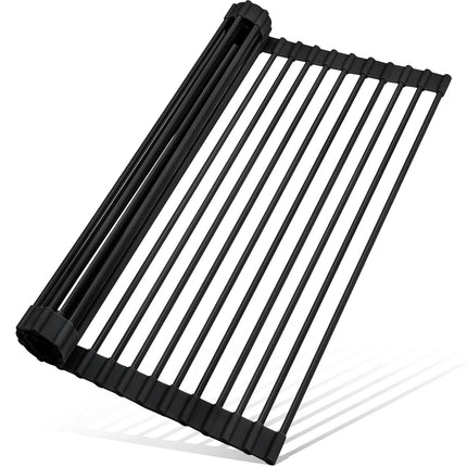 MERRYBOX Roll Up Over The Sink Dish Drying Rack Si