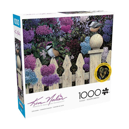 Buffalo Games - Kim Norlien - Love Song - Rompecabezas de 1000 Piezas para Adultos, Rompecabezas Desafiante Perfecto para Noches de Juegos - El Tamaño del Rompecabezas Terminado es 26.75 x 19.75