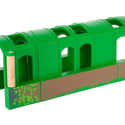 BRIO World Flexible Tunnel - Wooden Railway Train Set Accessories for Kids Age 3 Years Up