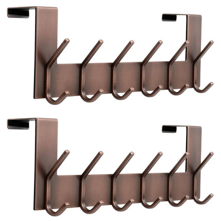 Dseap Over The Door Hook Hanger - 6 Hooks Over Doo