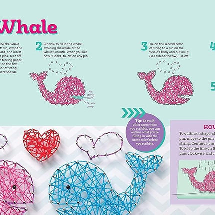 String Art: Turn string and pins into works of art