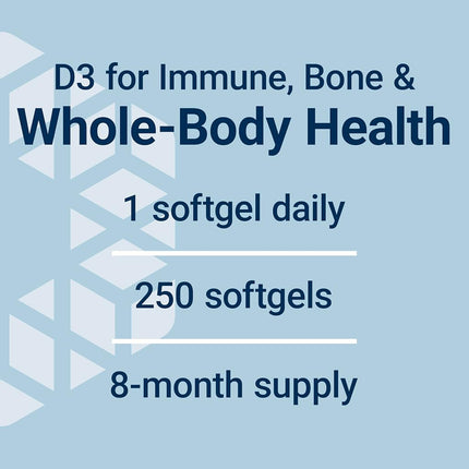 Life Extension Vitamin D3 1000 IU 250 Softgels