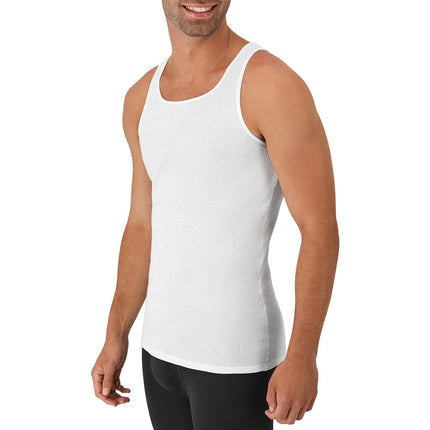 Hanes Men's 43935516253 Shirt, 6 Pack - White, S UK