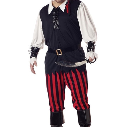 Plus Size Cutthroat Pirate Costume Plus