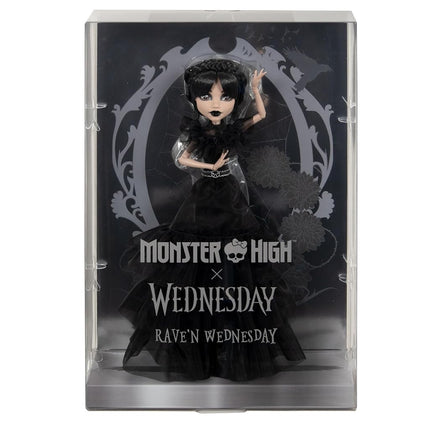 Monster High x Wednesday Doll, Rave’N Wednesday Addams