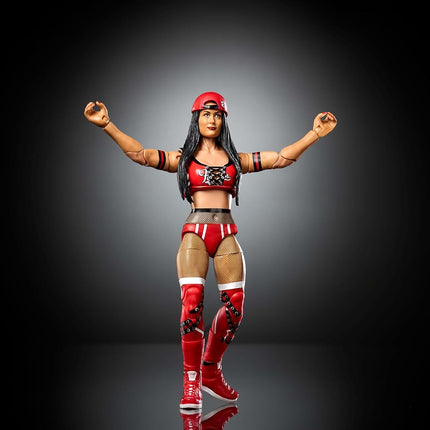 Mattel WWE Elite Action Figure & Accessories, Series #123 Set, 6-inch Collectible Nikki Bella with 25 Articulation Points & Swappable Hands
