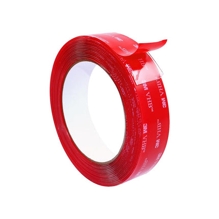 3M 4910/CLR0536 Scotch 4910 VHB Tape: 1/2" x 36 yd, Clear