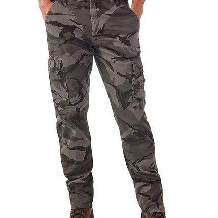 Wrangler Authentics Men's Regular Tapered Cargo Pa