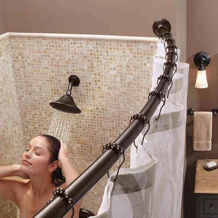 Moen SR2100OWB Lot de 12 anneaux de douche, bronze vieilli