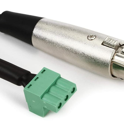 Hosa PHX-206FBULK 6-Inch Adaptor PHX3F to XLR3F