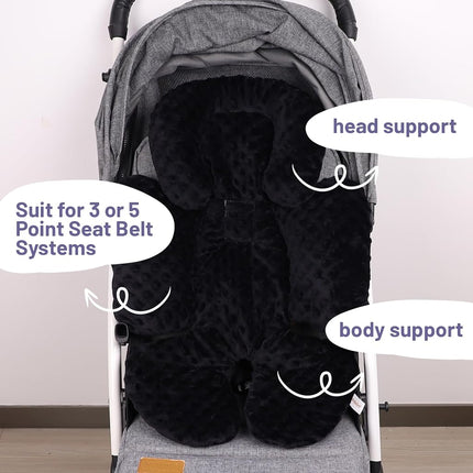 KAKIBLIN Infant Car Seat Insert, Baby Carseat Head Body Support