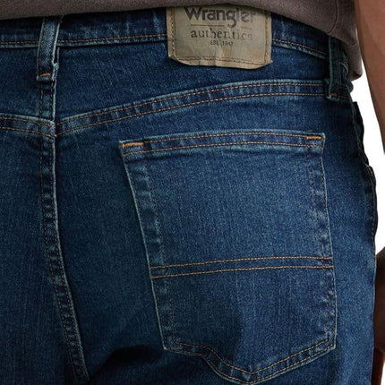 Wrangler Authentics Men's Classic Carpenter Jean, Antique Stone, 36W x 32L