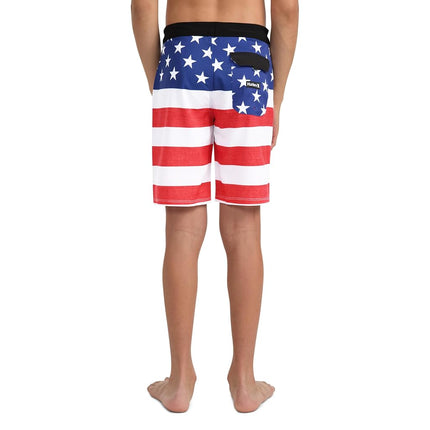 Hurley Boys' Board Shorts, Americana, 4