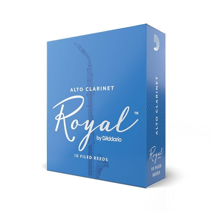 Rico Royal Alto Clarinet Reeds - Strength 2 - Box of 10