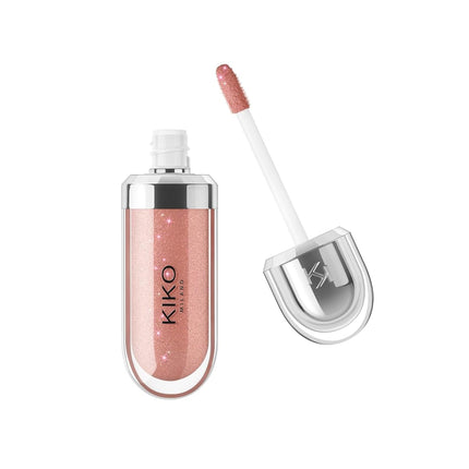 KIKO Milano 3D Hydra Lipgloss 20 I Hydrating Lip Gloss for Plumped 3D Shine, Non-Sticky Lipstick Gloss with Wand Applicator, Long Lasting Comfort, Professional Lip Products by KIKO Milano