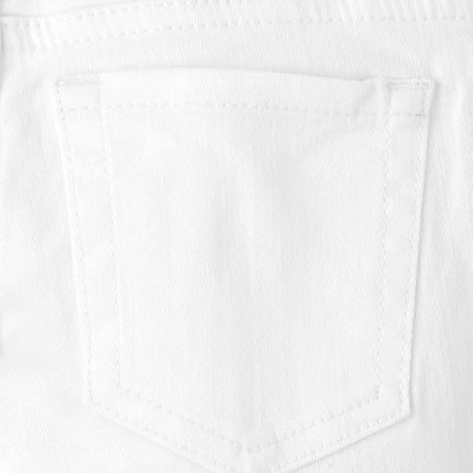 The Children's Place Short en jean pour filles, Blanc, 10