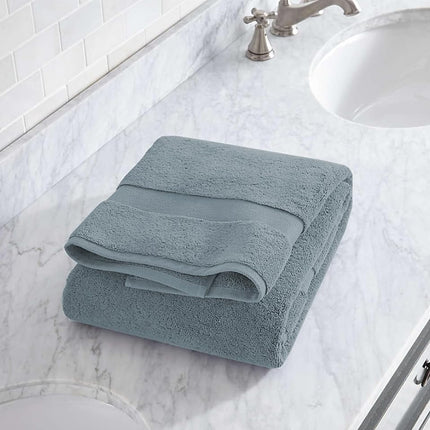 Delara 100% Organic Cotton Towels 650 GSM Plush Feather Touch Quick Dry Bath Towel, Pack of 4 GOTS Certified, Oeko-Tex Green Certified, Organic Cotton Bath Towel, 30"X58"