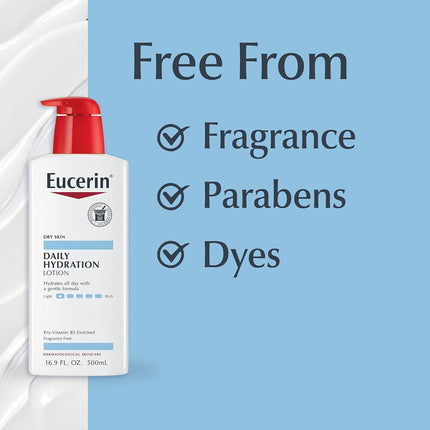 tÌ _ Possible, Unscented Lotion, 16.9 Flì _ Ssigunzen (500 ml) – Eucerin